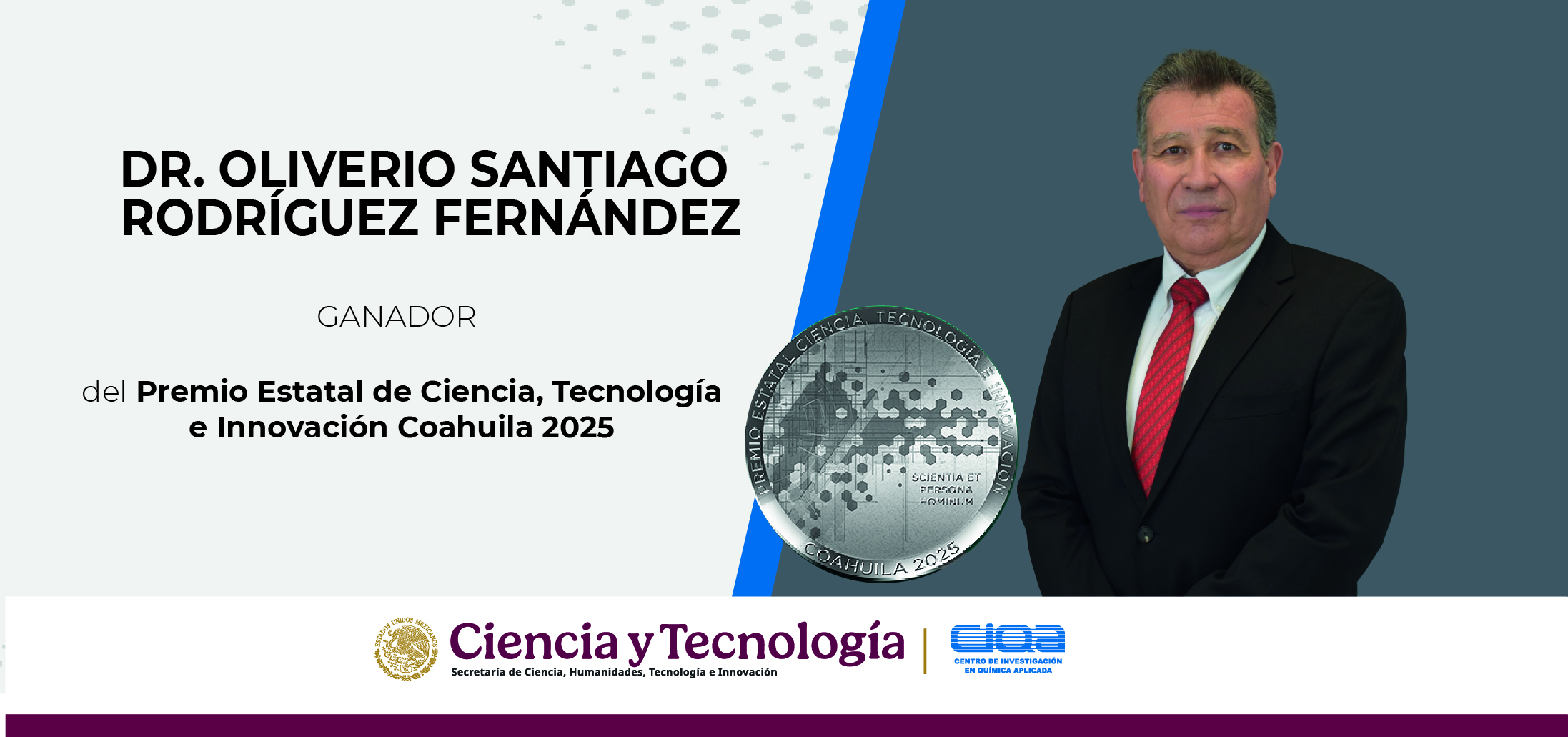 Felicitación Dr. Oliverio Santiago Rodríguez Fernandez- 20 DE NOVIEMBRE DE 2025.